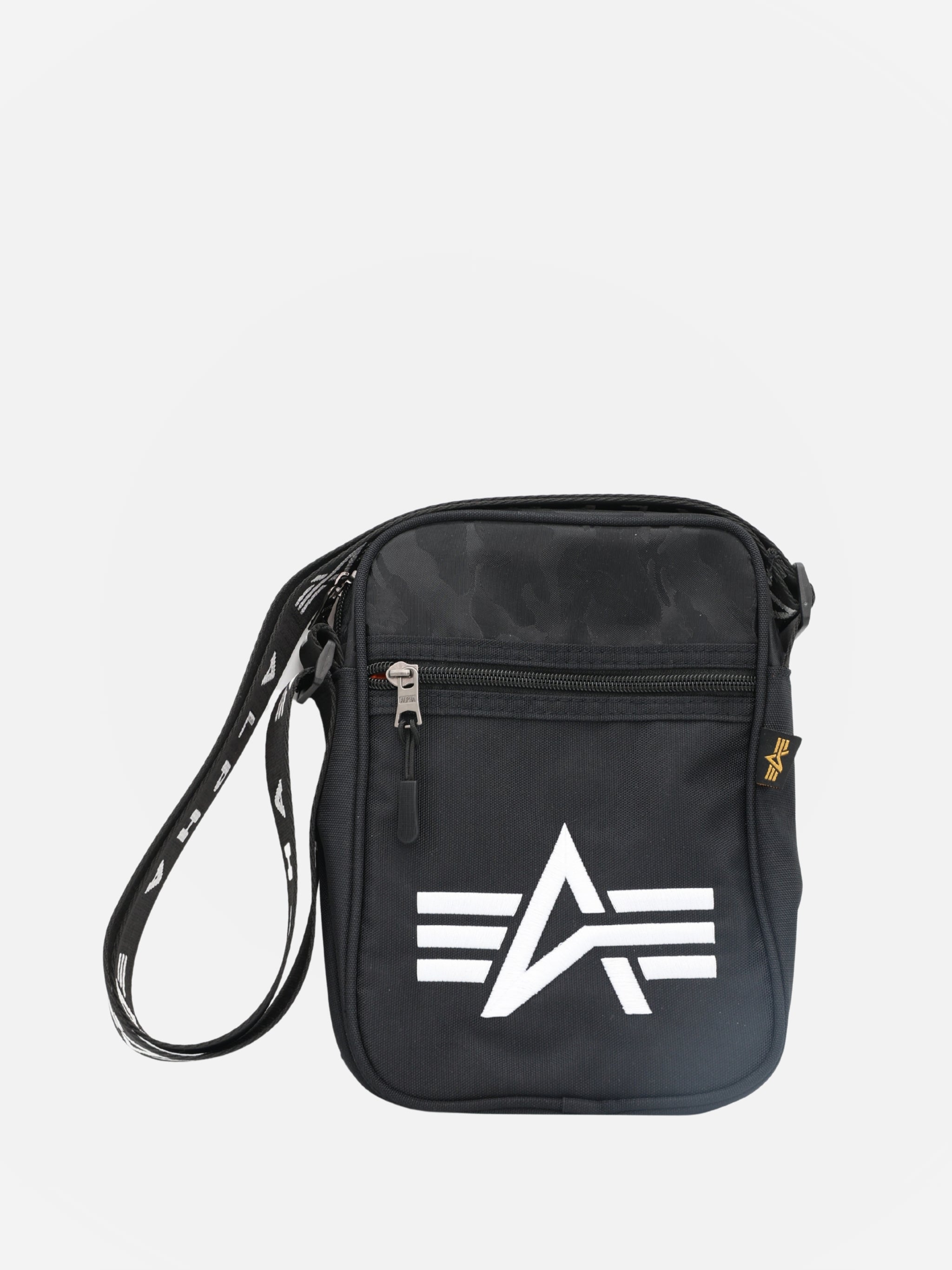 Alpha Bag Crossbody Black-Camo